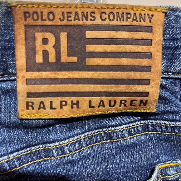 Polo by Ralph Lauren Women's Classic Blue Straight Leg Jeans - Picture 3 of 9